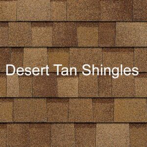 duration desert tan shingles