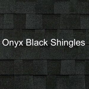 duration onyx black shingles