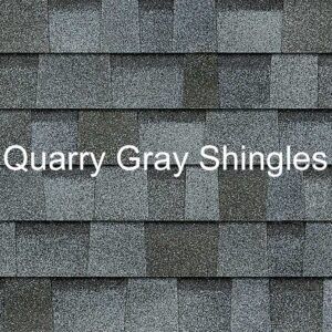 duration quarry gray shingles