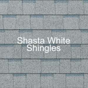 duration shasta white shingles